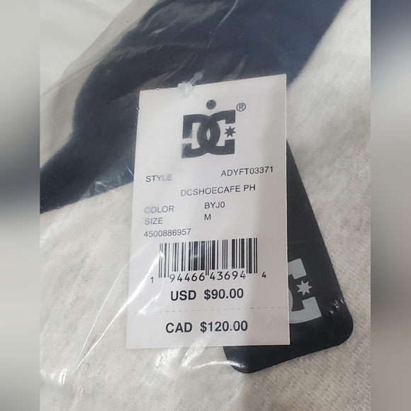 DC "Limited Edition" Cafe Pullover Hoodie, New w/Tags!  Mens Medium - Picture 6 of 9